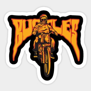 BUSTLES MOTORCYCLE Sticker